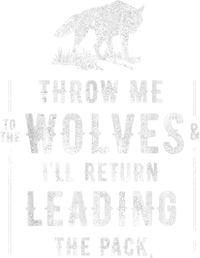 Wolf Throw Me To The Wolves Leadership 11oz C Handle Ceramic Mug