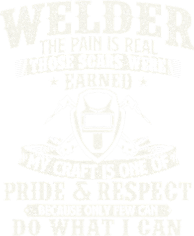 Welder The Pain Is Real Those Scars Were Earned Welding Kids Sweatshirt