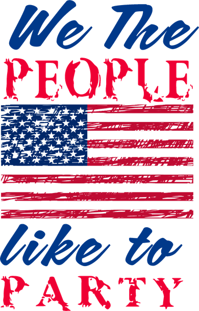 We The People Like To Party In The USA Women's Tank Top