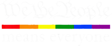 We The People Means Everyone LGBT Pride Month Kids Hoodie