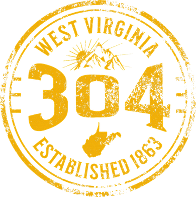 West Virginia Map 304 Home Vintage Kids T-Shirt