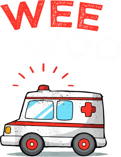 Wee Woo Ambulance Amr Funny Ems Emt Paramedic Women's Tank Top