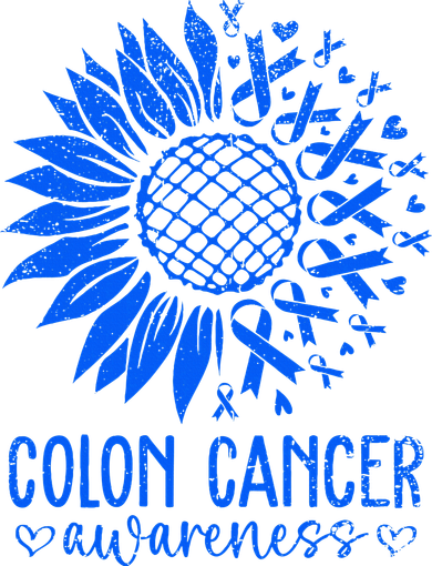 We Wear Blue Colon Cancer Awareness Colorectal Cancer Month Kids Long Sleeve Shirt