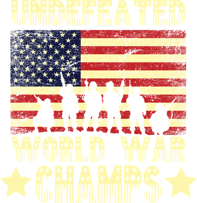 Undefeated World War Champs Ornament