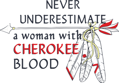 Woman With Cherokee Blood Native American Apron