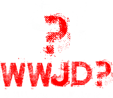 WWJD? What Would Jesus Do Button
