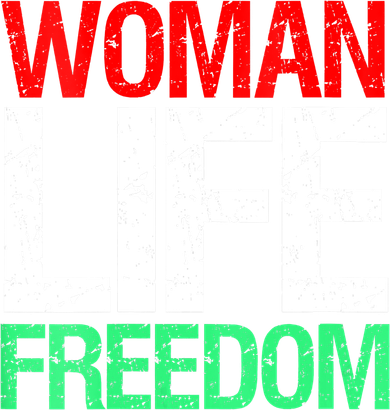 Wo WOMAN LIFE FREEDOM IRAN Iranian Patriotic Slogan Vintage Women's Hoodie