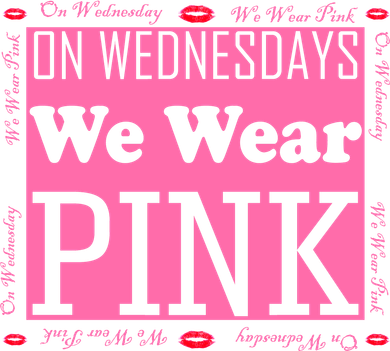 Wednesdays We Wear Pink Breast Cancer Women's Long Sleeve Shirt
