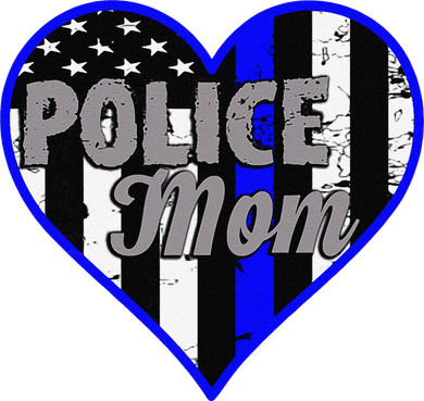 Womens Women's Police Mom Law Enforcement Mother's Day Gift T-Shirt