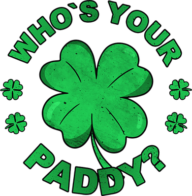 Who´s Your Paddy I Shamrock St Patrick's Day Kids T-Shirt