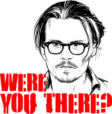 Were You There Depp Trial Funny Meme Kids Sweatshirt