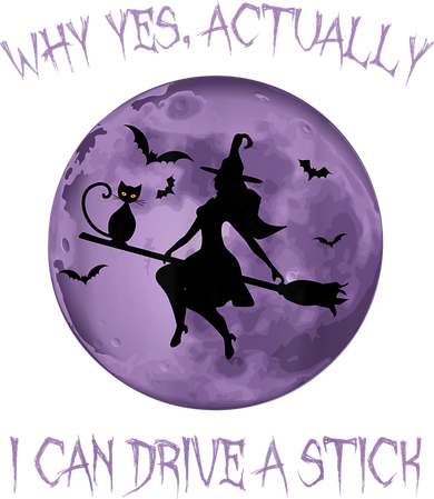Yes Actually I Can Drive A Stick Halloween 2022 Coaster
