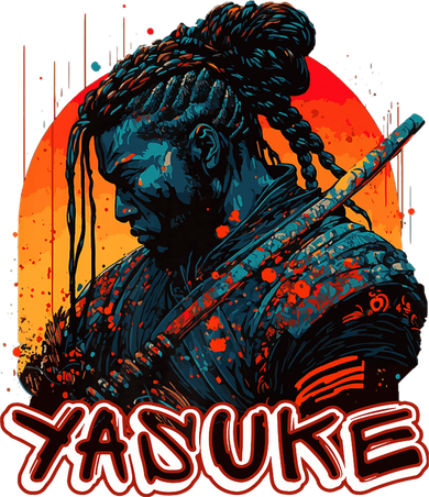 Yasuke African Samurai Premium Kids Sweatshirt