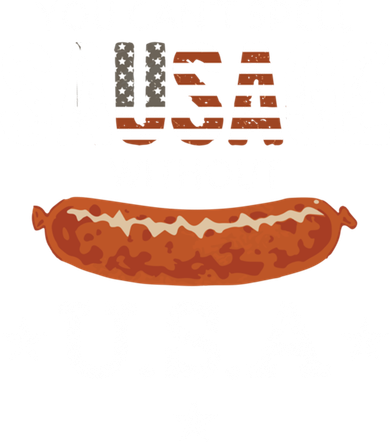 You Cant Spell Sausage Without Usa Funny Patriotic Great Gift Women's Long Sleeve Shirt