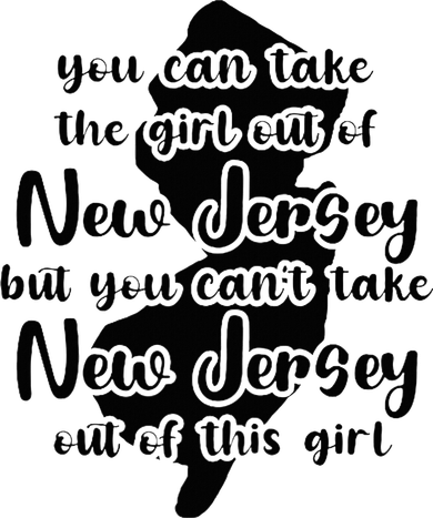 You Can Take The Girl Out Of Nj For Jersey Girl W Nj Family Toddler T-Shirt
