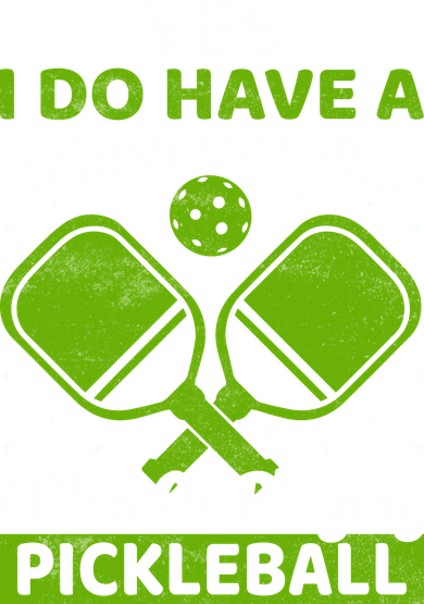 Yes I Do Have A Retirement Plan Pickleball Paddle Women's Tank Top