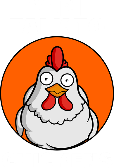 Yep I Talk To Chickens Funny Kids T-Shirt