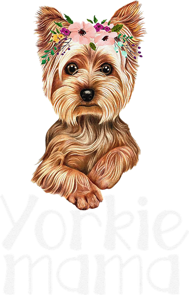 Yorkie Mama Mothers Day Yorkie Lover Owner Yorkie Dog Mom Women's Tank Top