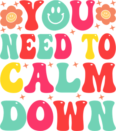 You Need To Calm Down Doggie Tank