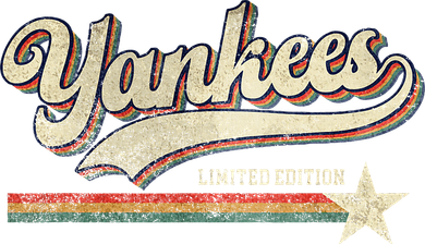 Yankee Retro Style 70s 80s First Name Kids Sweatshirt