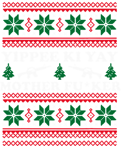 Yippee Yay Mother Fuker funny Christmas Movie Design Toddler Hoodie