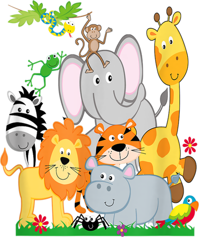 Zoo Animals Wildlife Birthday Party A Day At The Zoo Women's Tank Top