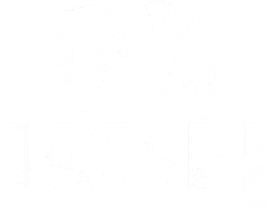 Zero Percent Irish Button