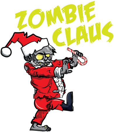 Zombie Claus Polo