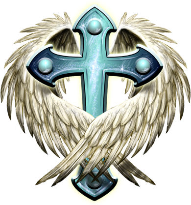 Cross With Wings Polo