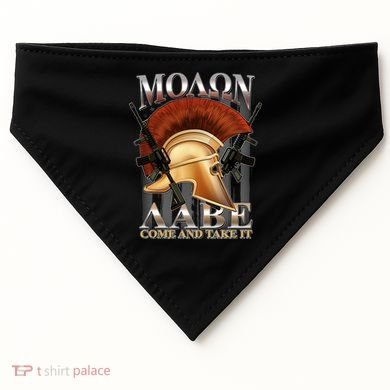 ΜΟΛΩΝ ΛΑΒΕ Come And Take It USA-Made Doggie Bandana