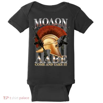 ΜΟΛΩΝ ΛΑΒΕ Come And Take It Baby Bodysuit