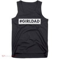 # Girl Dad Distressed Banner Tank Top thumb 0