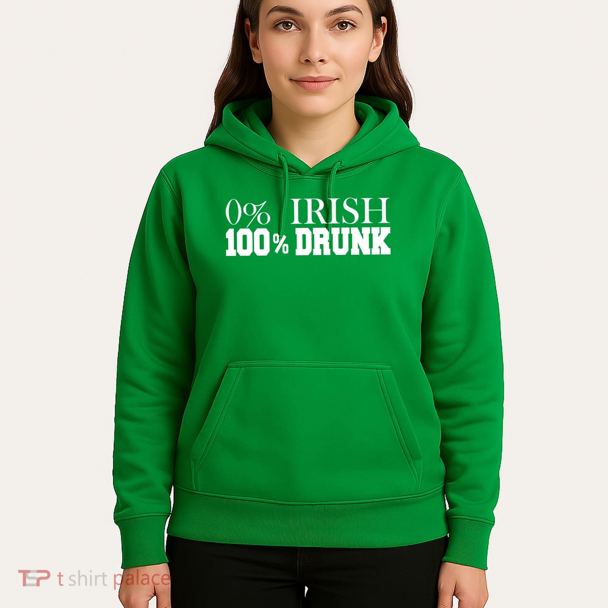 0% Irish 100% Drunk St. Patrick's Day Hoodie