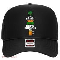 0 Percent Irish 100 Percent Drunk Irish Hipster Hat thumb 0