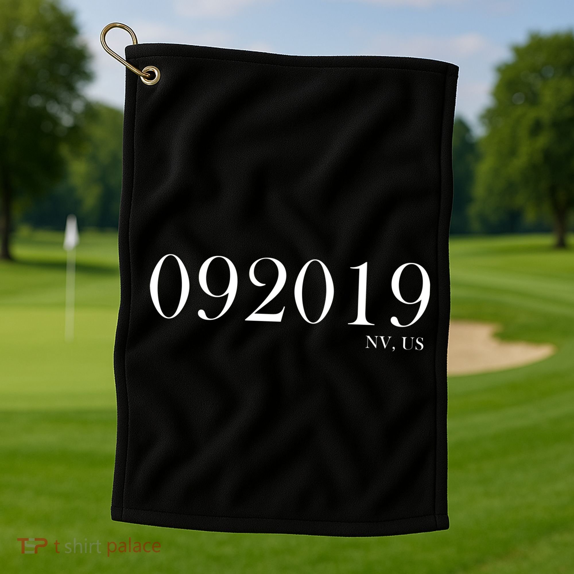 092019 NV,US Storm Area 51 Golf Towel