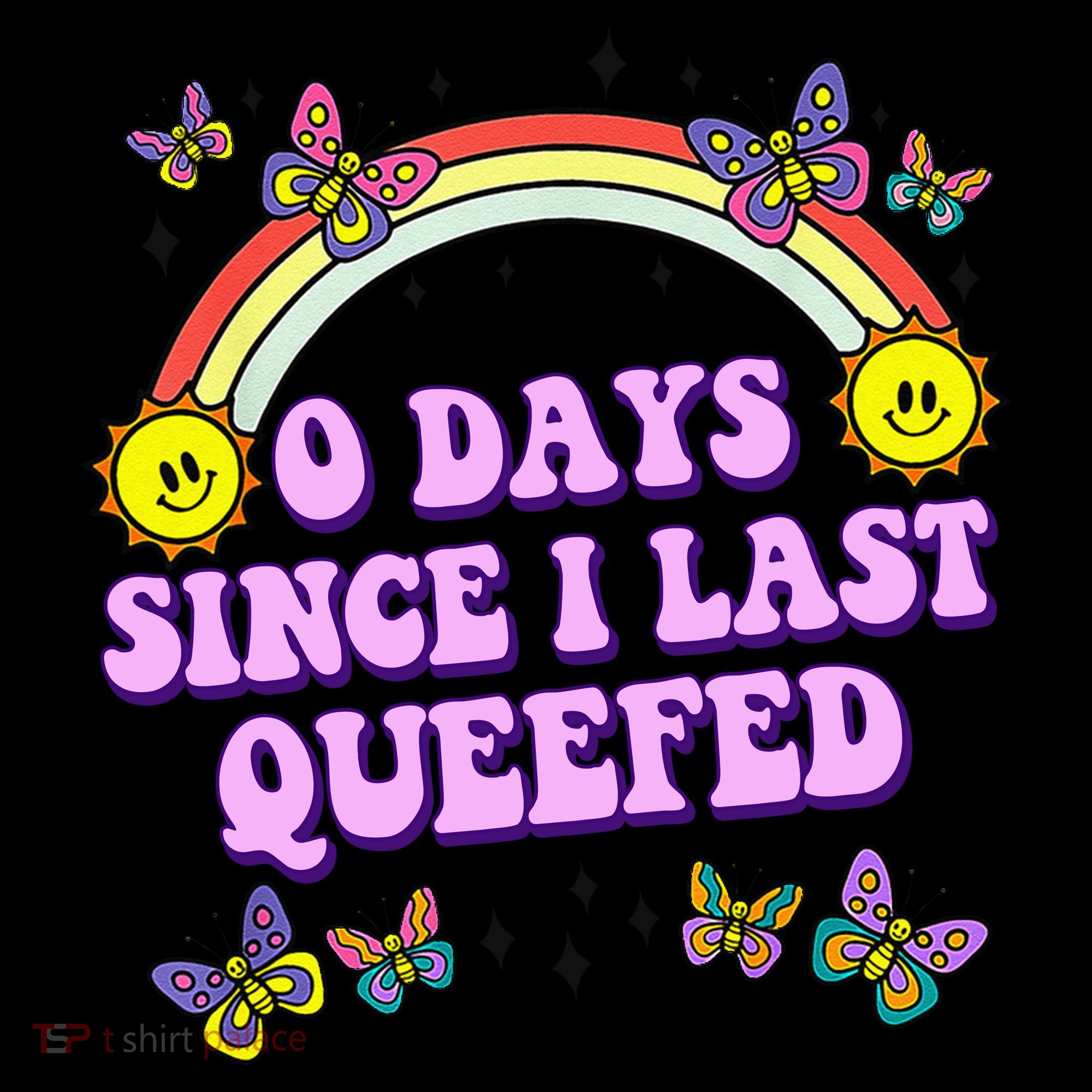 0 Days Since I Last Queefed Rainbow Funny Coffee Mug