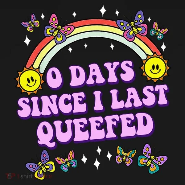 0 Days Since I Last Queefed Rainbow Funny Ornament