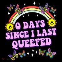 0 Days Since I Last Queefed Rainbow Funny Visor thumb 3