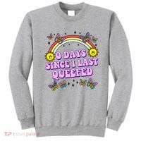 0 Days Since I Last Queefed Rainbow Funny Sweatshirt thumb 0