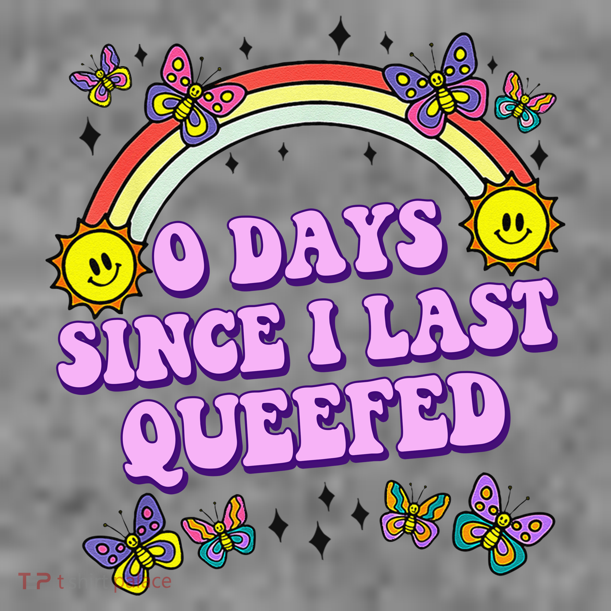 0 Days Since I Last Queefed Rainbow Funny Toddler Hoodie