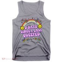 0 Days Since I Last Queefed Rainbow Funny Tank Top thumb 0