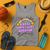 0 Days Since I Last Queefed Rainbow Funny Tank Top thumb 4