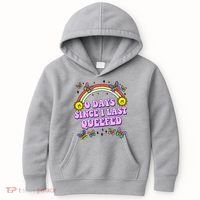0 Days Since I Last Queefed Rainbow Funny Kids Hoodie thumb 0