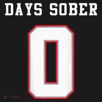0 Days Sober Jersey Drinking Alcohol Lover USA-Made Doggie Bandana thumb 2