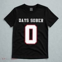 0 Days Sober Jersey Drinking Alcohol Lover T-Shirt thumb 5