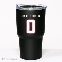 0 Days Sober Jersey Drinking Alcohol Lover Tumbler thumb 0