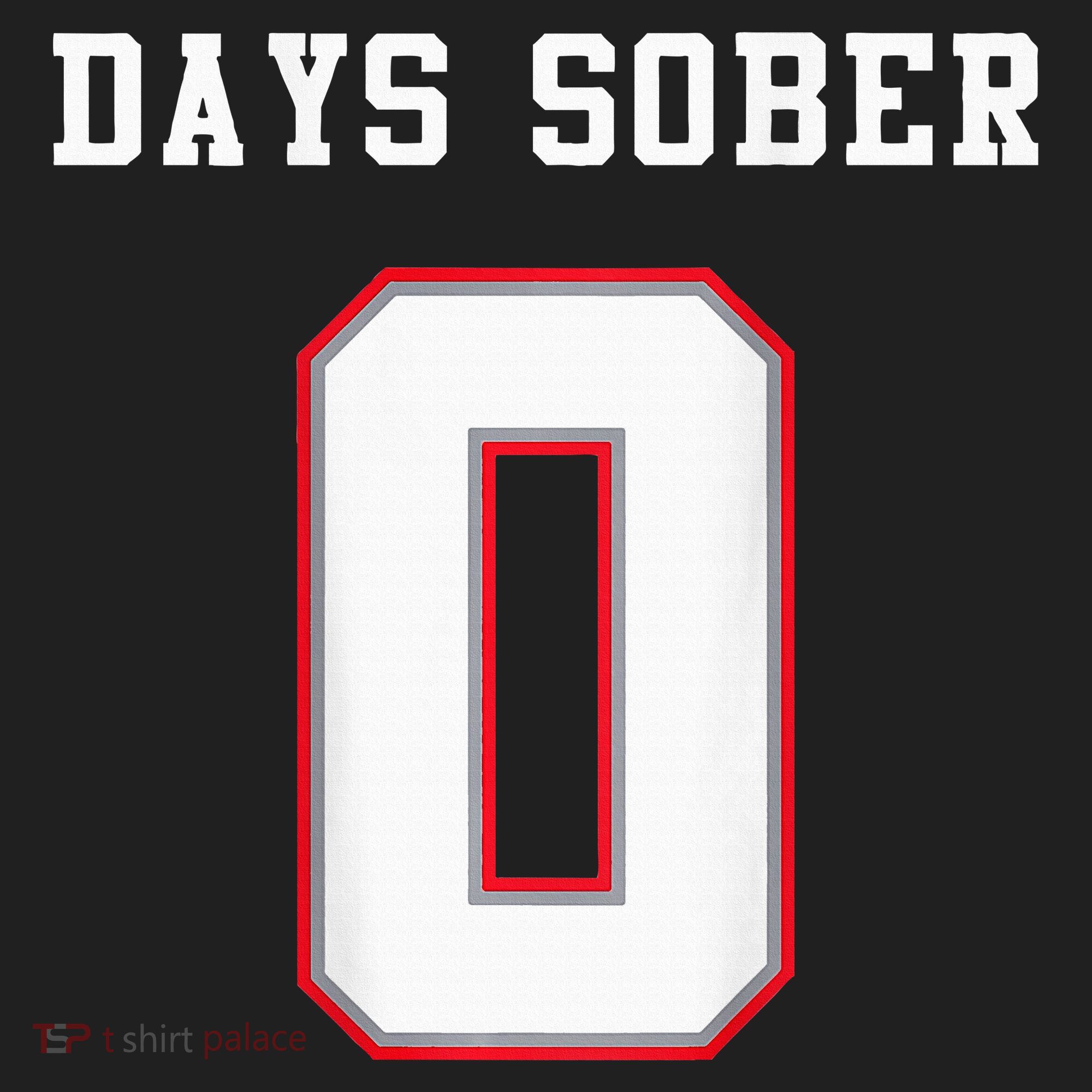 0 Days Sober Jersey Drinking Alcohol Lover Tumbler