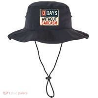 0 Days Without Sarcasm Funny Sarcastic Bucket Hat thumb 0