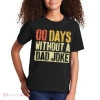 00 Days Without A Dad Joke Fathers Day Kids T-Shirt thumb 2