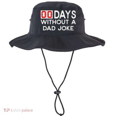 00 Days Without A Dad Joke Zero Days Fathers Day Gift Bucket Hat